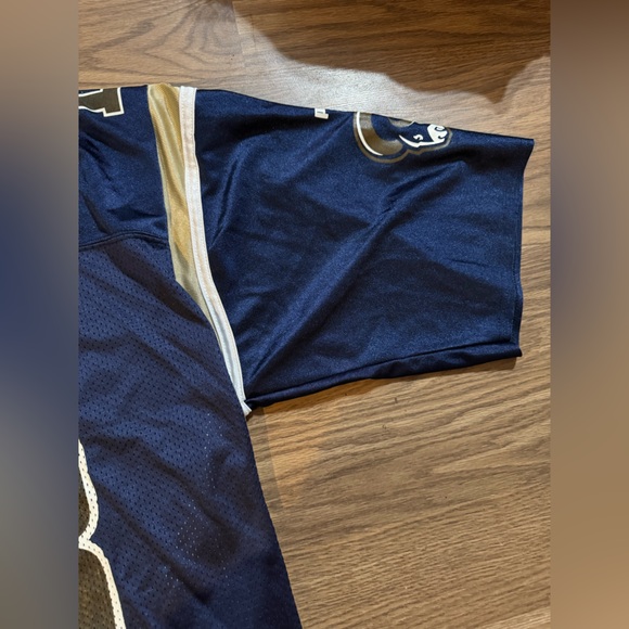NFL Rams Warner Jersey - Navy and Gold - Picture 5 of 9